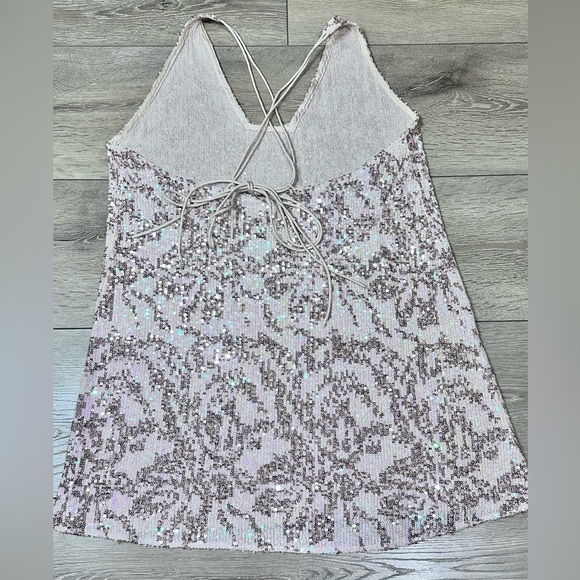 Intimately Free People Rise & Shine Embellished Sequin Mini Slip Dress - Picture 12 of 13